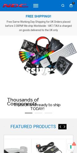 Mobile page screenshot