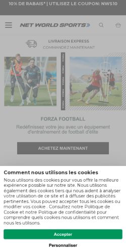 Mobile page screenshot