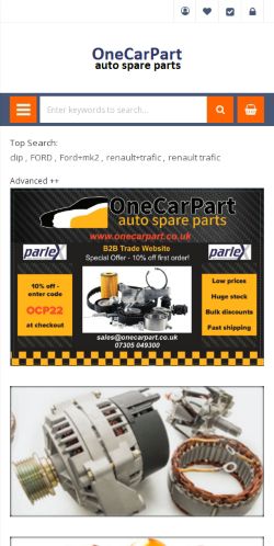 Mobile page screenshot