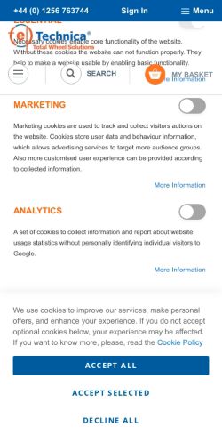 Mobile page screenshot