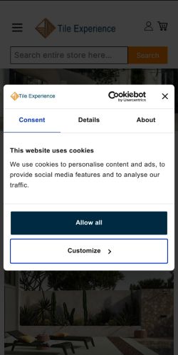 Mobile page screenshot