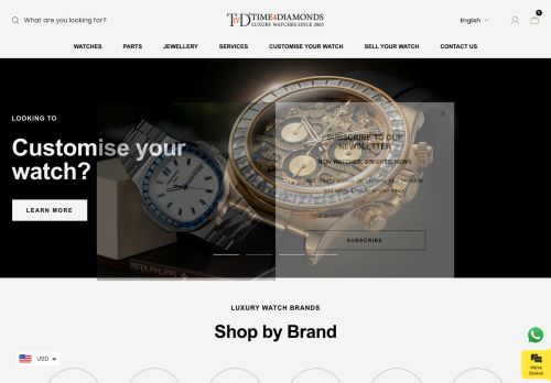 Desktop page screenshot