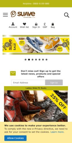 Mobile page screenshot