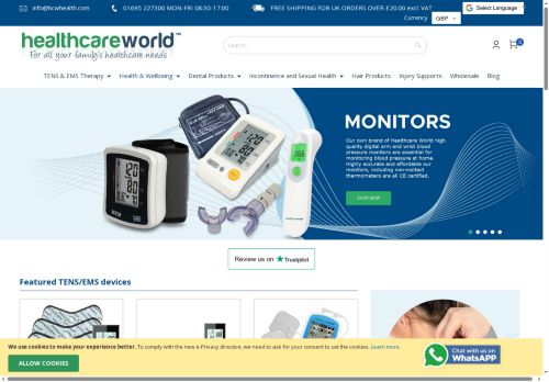 Desktop page screenshot