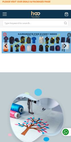 Mobile page screenshot