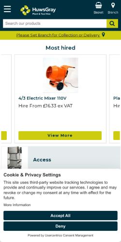 Mobile page screenshot