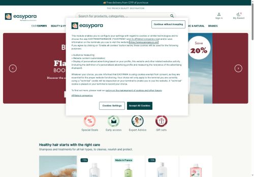 Desktop page screenshot