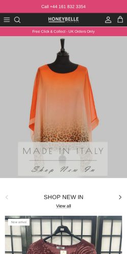 Mobile page screenshot