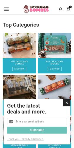 Mobile page screenshot