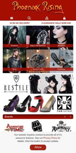 Mobile page screenshot