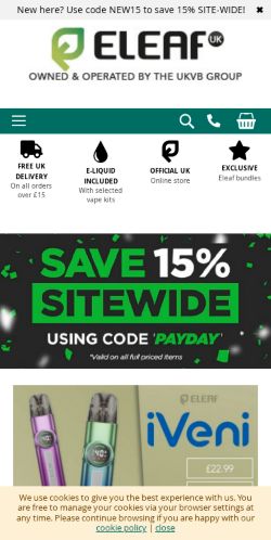 Mobile page screenshot