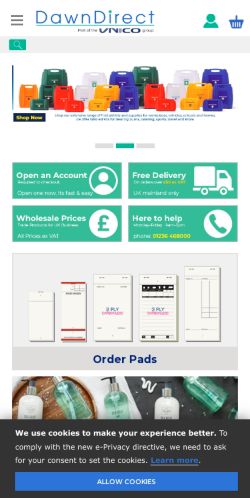 Mobile page screenshot