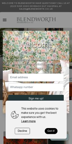 Mobile page screenshot