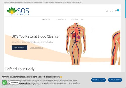 Desktop page screenshot