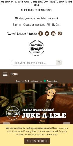 Mobile page screenshot