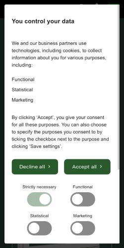 Mobile page screenshot