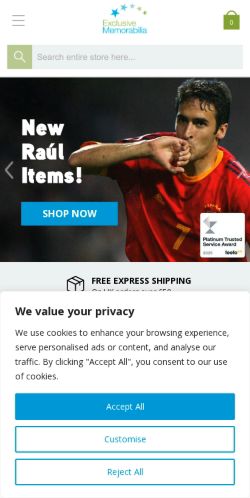 Mobile page screenshot