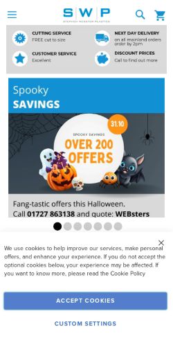 Mobile page screenshot