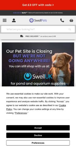 Mobile page screenshot