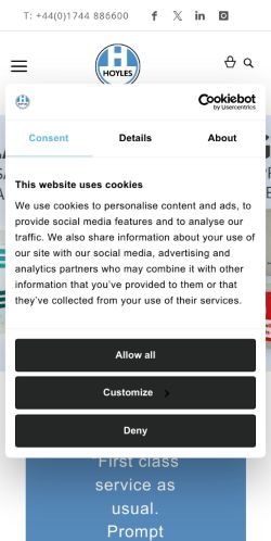 Mobile page screenshot