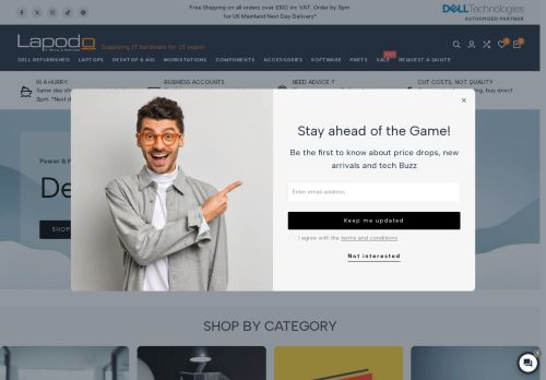 Desktop page screenshot