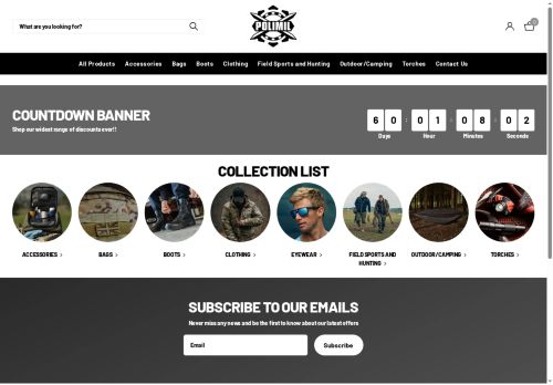 Desktop page screenshot