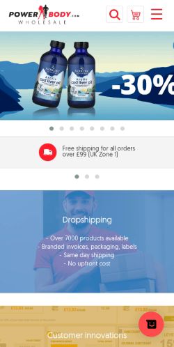 Mobile page screenshot