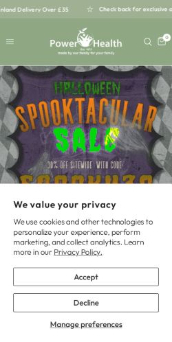 Mobile page screenshot