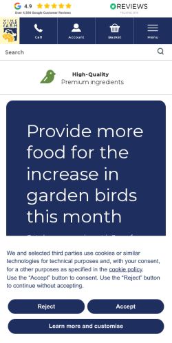 Mobile page screenshot