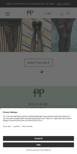 Mobile page screenshot