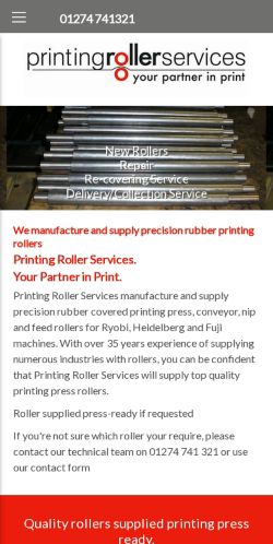 Mobile page screenshot