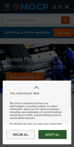 Mobile page screenshot