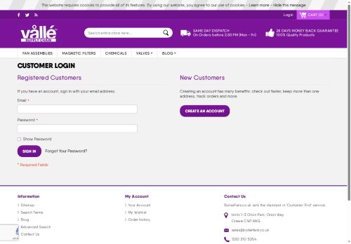 Desktop page screenshot