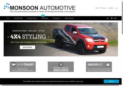 Desktop page screenshot