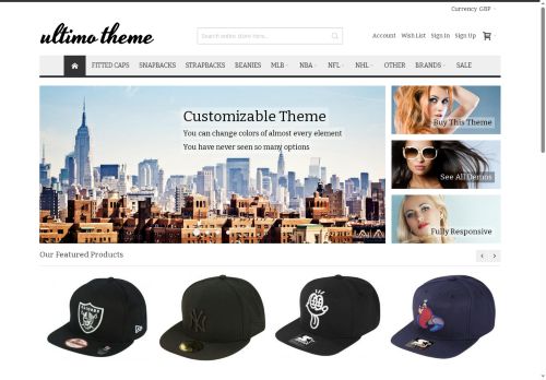 Desktop page screenshot