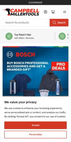 Mobile page screenshot