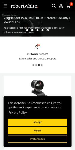 Mobile page screenshot