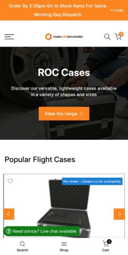 Mobile page screenshot