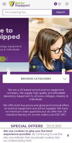 Mobile page screenshot