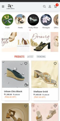 Mobile page screenshot