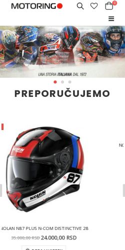 Mobile page screenshot