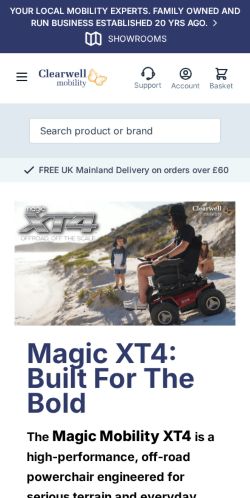 Mobile page screenshot