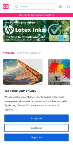 Mobile page screenshot