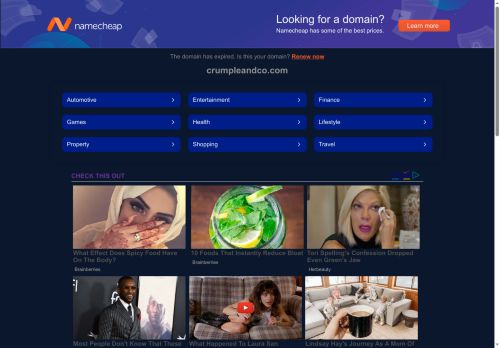 Desktop page screenshot