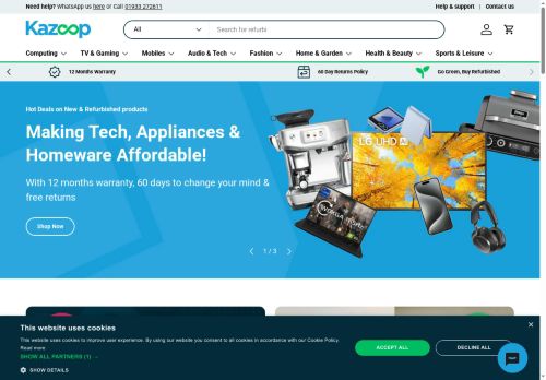 Desktop page screenshot