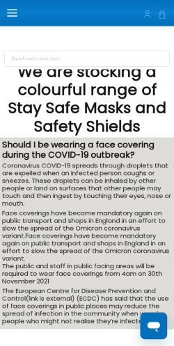 Mobile page screenshot