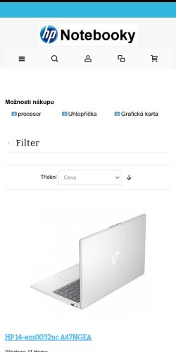 Mobile page screenshot