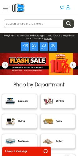 Mobile page screenshot