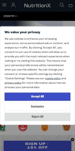 Mobile page screenshot