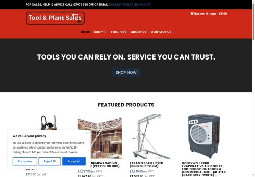 Desktop page screenshot